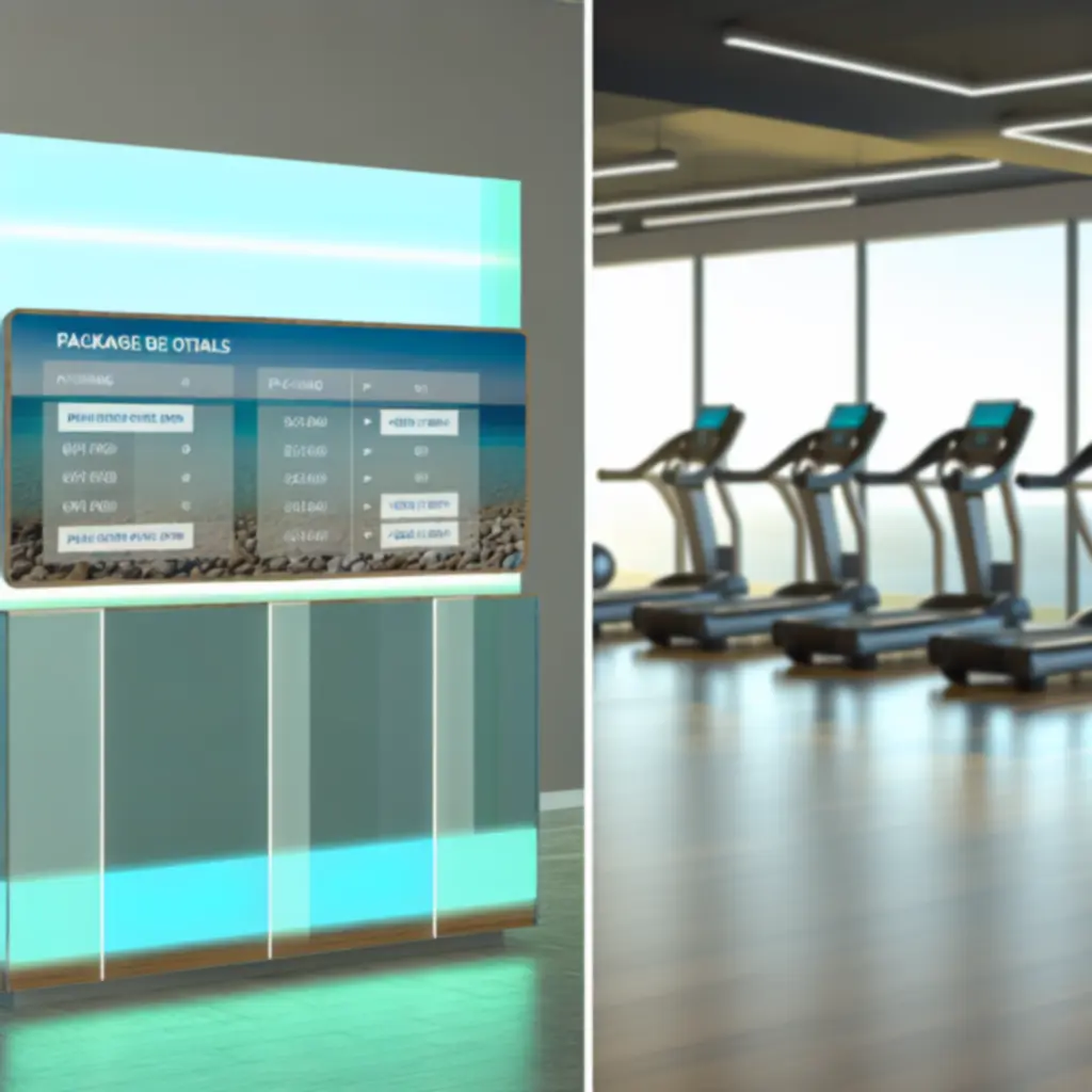 FitZoone edzőterem modern árlista dizájn